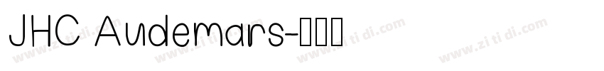 JHC Audemars字体转换